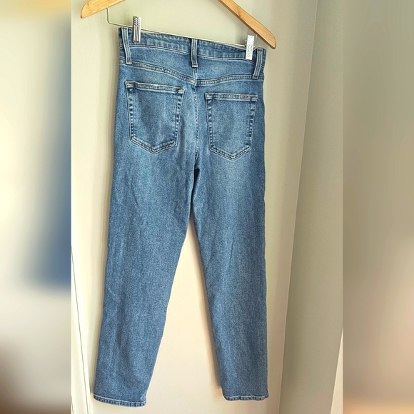 Joe's Jeans straight leg mid rise 29" long size 25 - Picture 4 of 6
